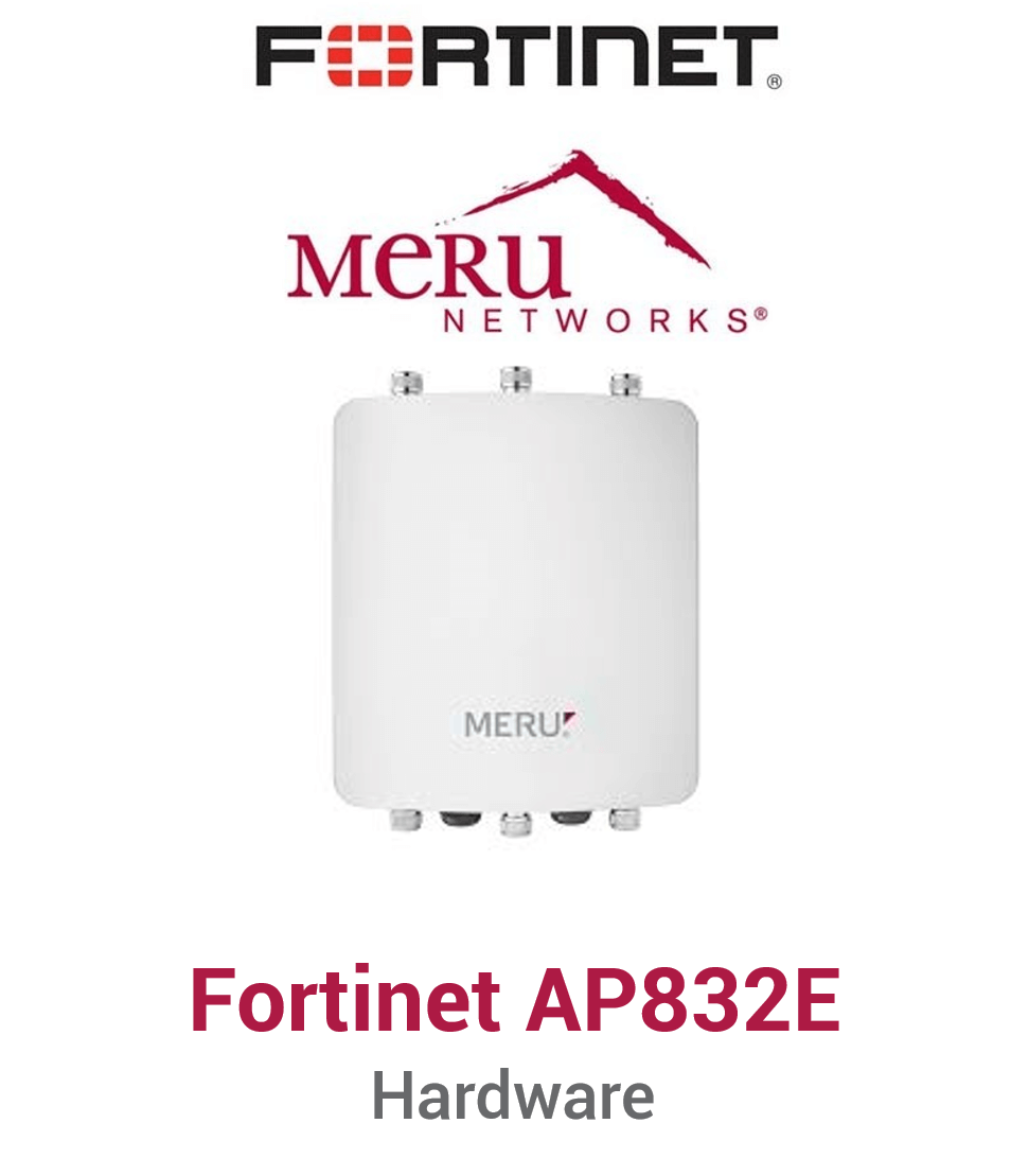Fortinet AP832E Infrastruktur Access Point 2x 802.11abgnac 3x3, incl. 6 Omni Antennen (End of Sale/Life)