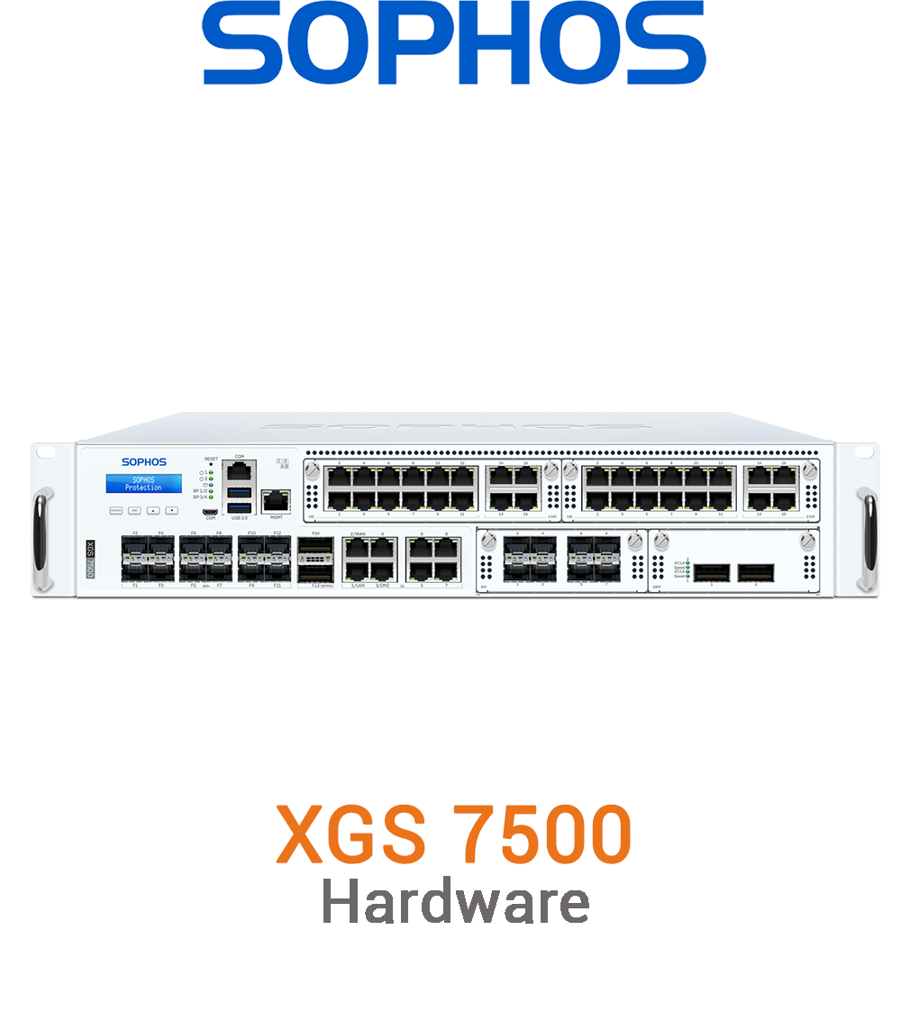 Sophos XGS 7500 Security Appliance