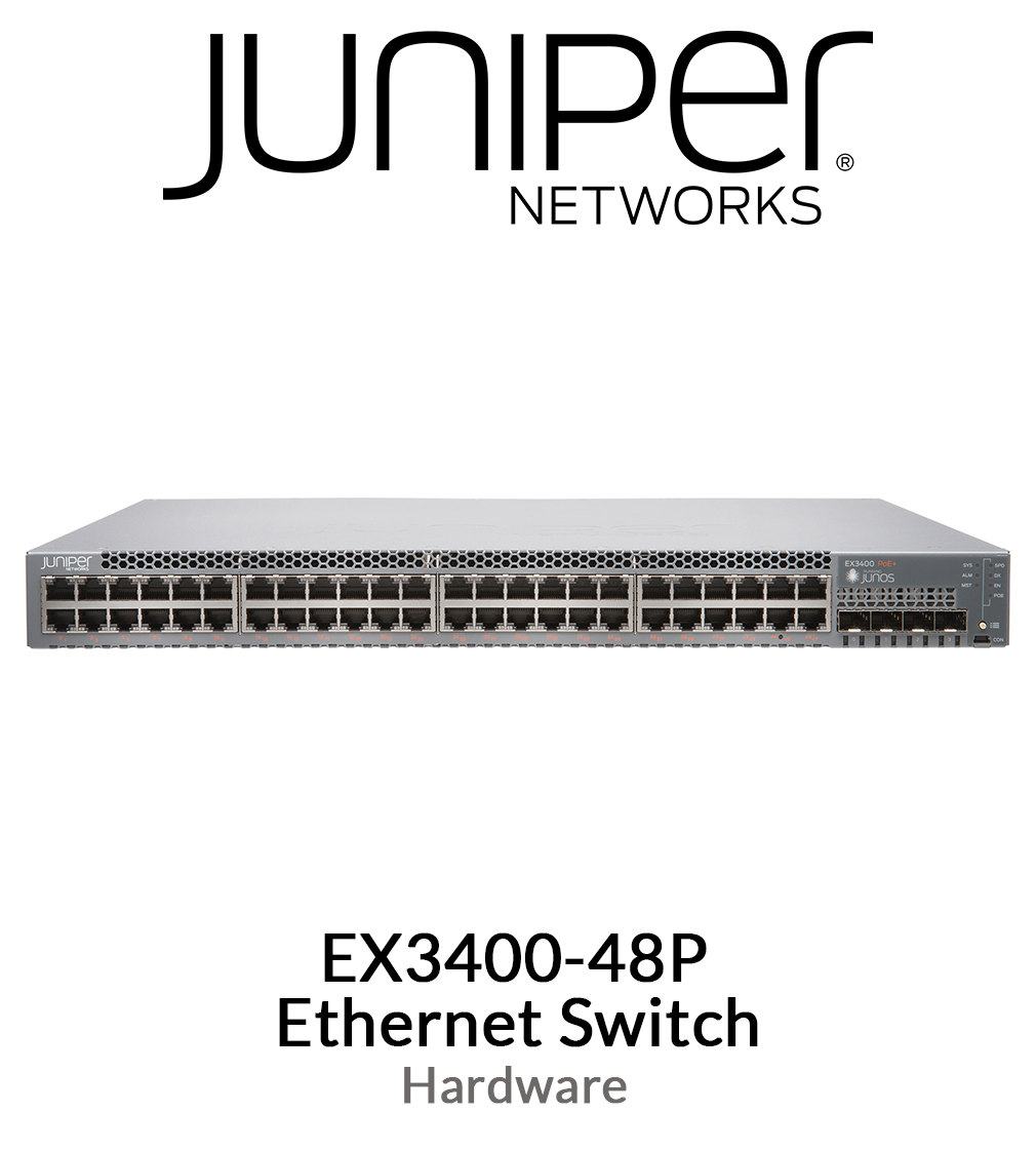 Juniper Networks EX3400 48-PORT POE+