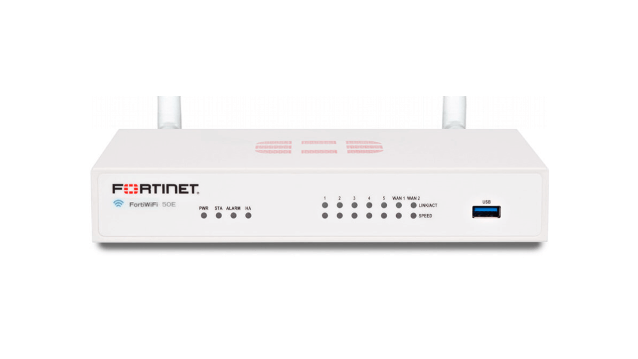 Fortinet FortiWifi-50E - Enterprise Bundle (End of Sale/Life)