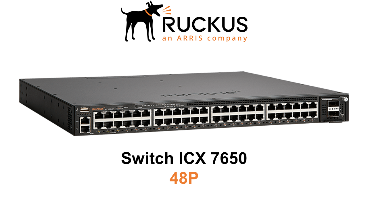 Ruckus ICX 7650-48P Switch