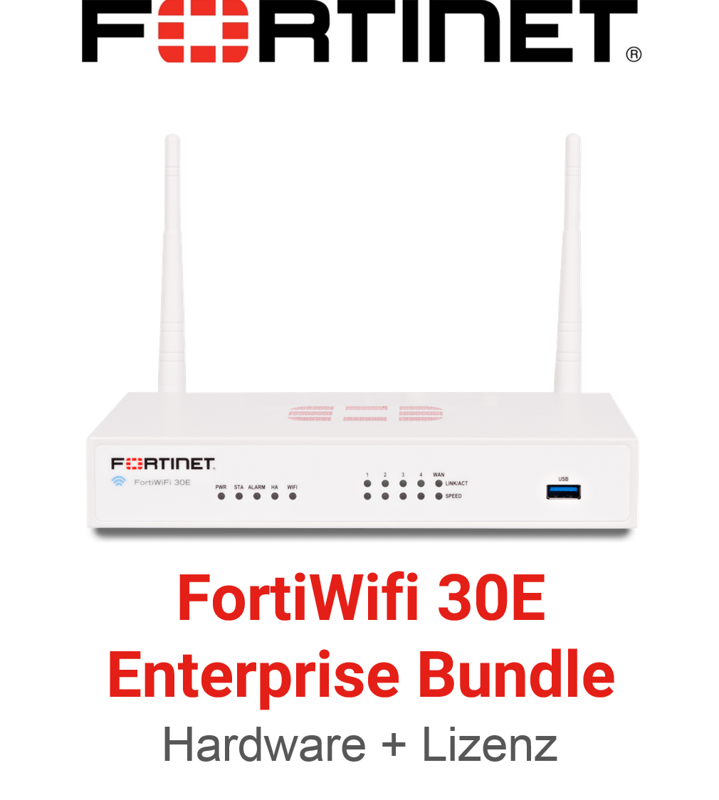 Fortinet FortiWifi-30E - Enterprise Bundle (End of Sale/Life)