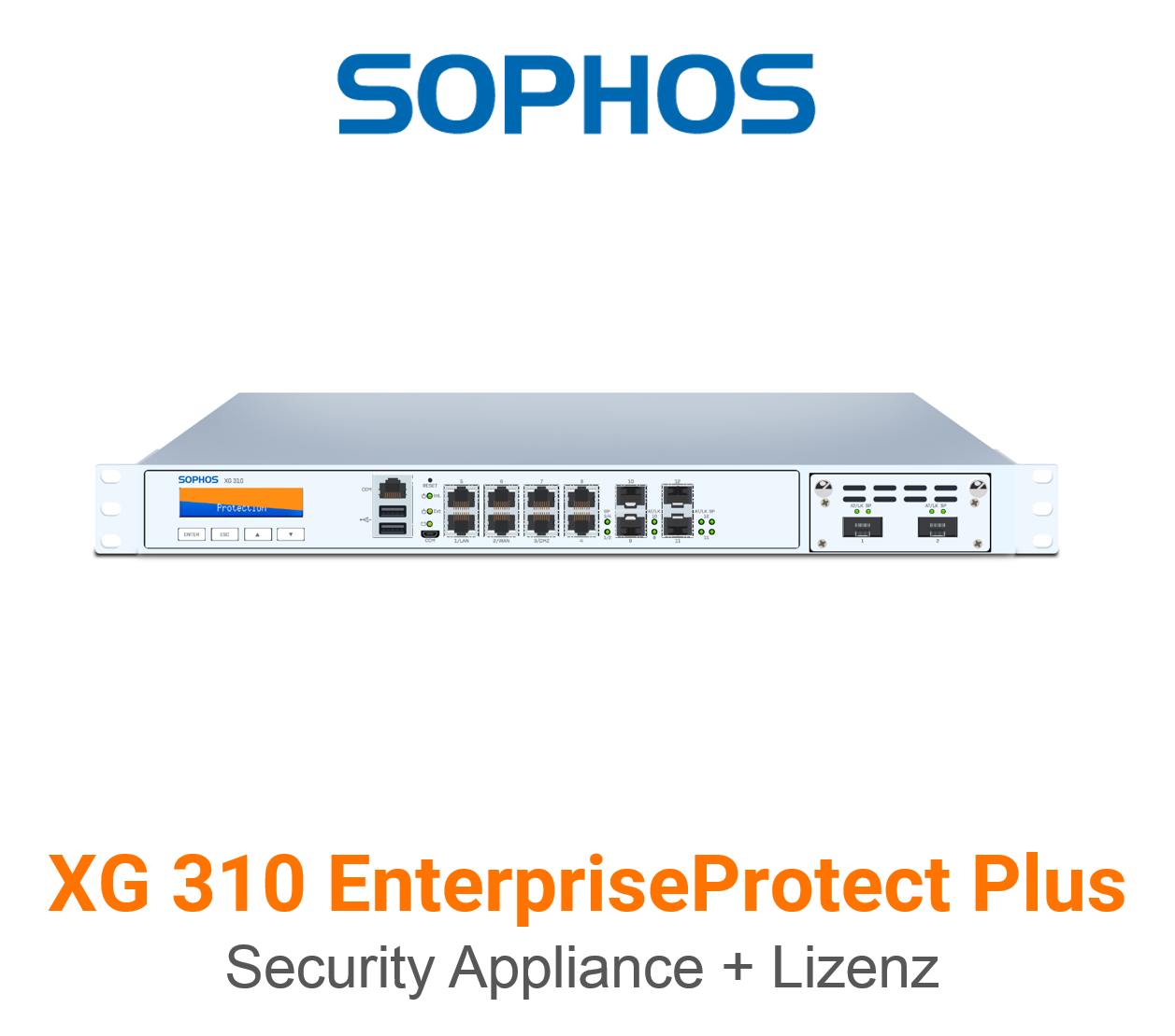 Sophos XG 310 EnterpriseProtect Plus Bundle (Hardware + Lizenz) (End of Sale/Life)