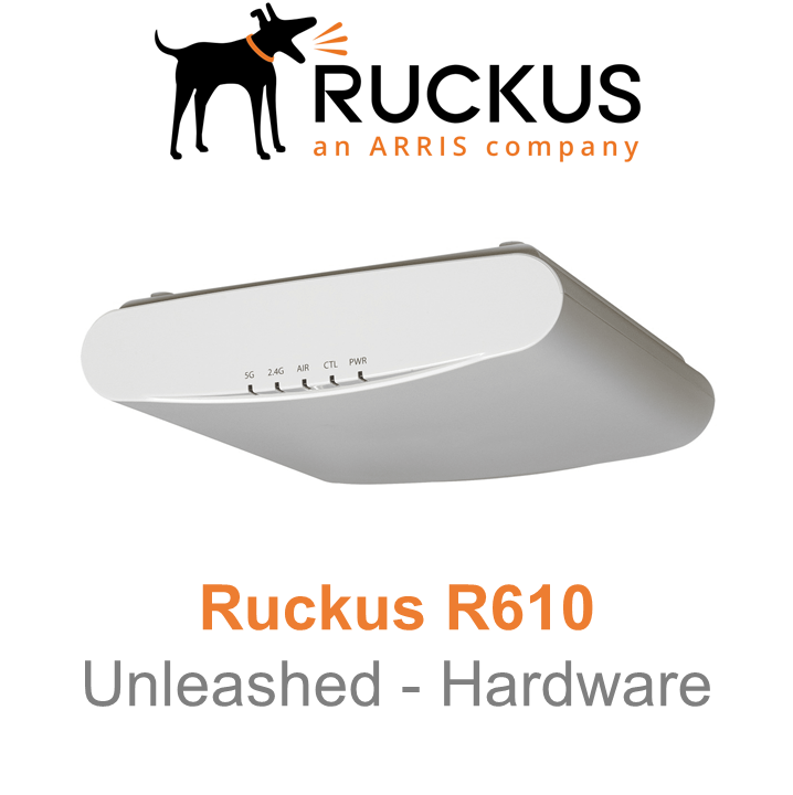 Ruckus R610 Indoor Access Point - Unleashed (End of Sale/Life)