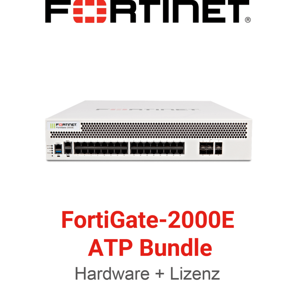 Fortinet FortiGate-2000E - ATP Bundle (Hardware + Lizenz)