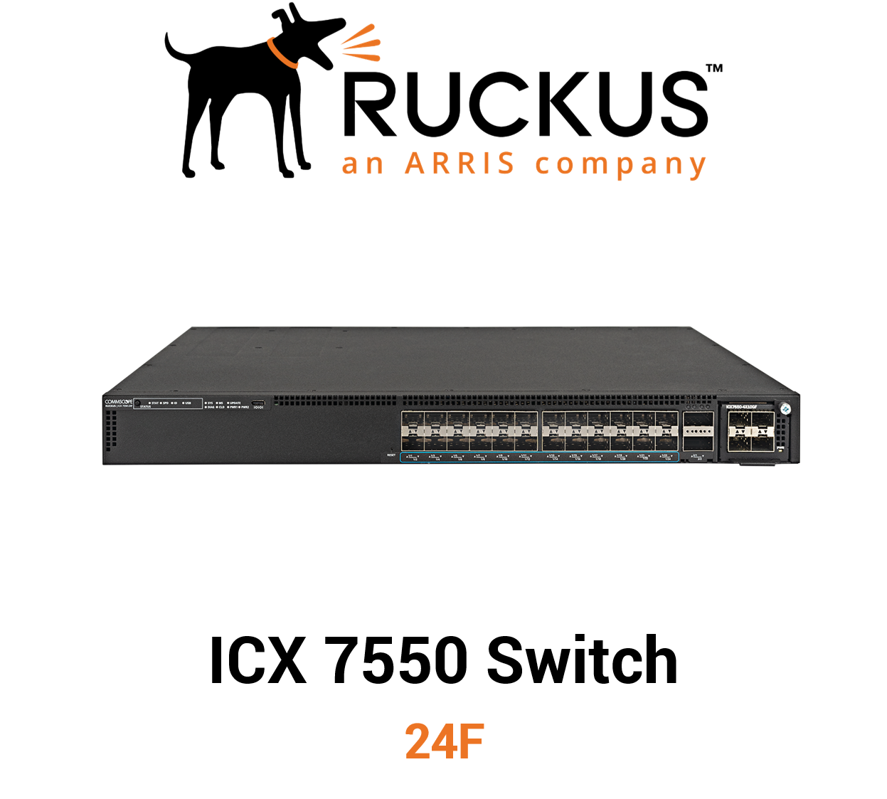 Ruckus ICX 7550-24F Switch