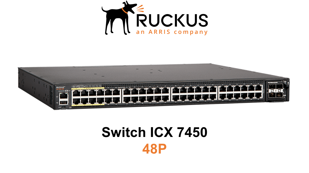 Ruckus ICX 7450-48P Switch