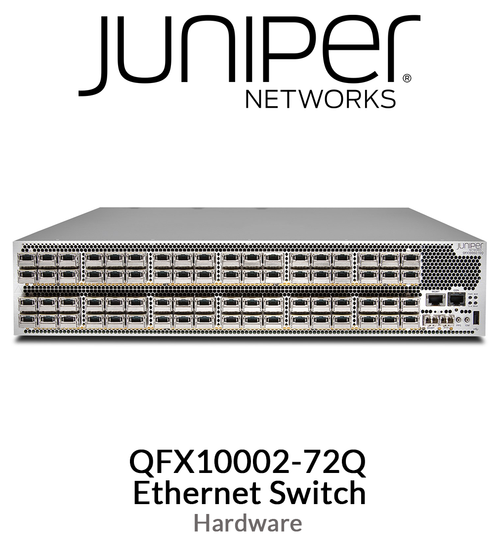Juniper Networks QFX10002 SWITCH 72 QSFP 40GE PORTS AC PS