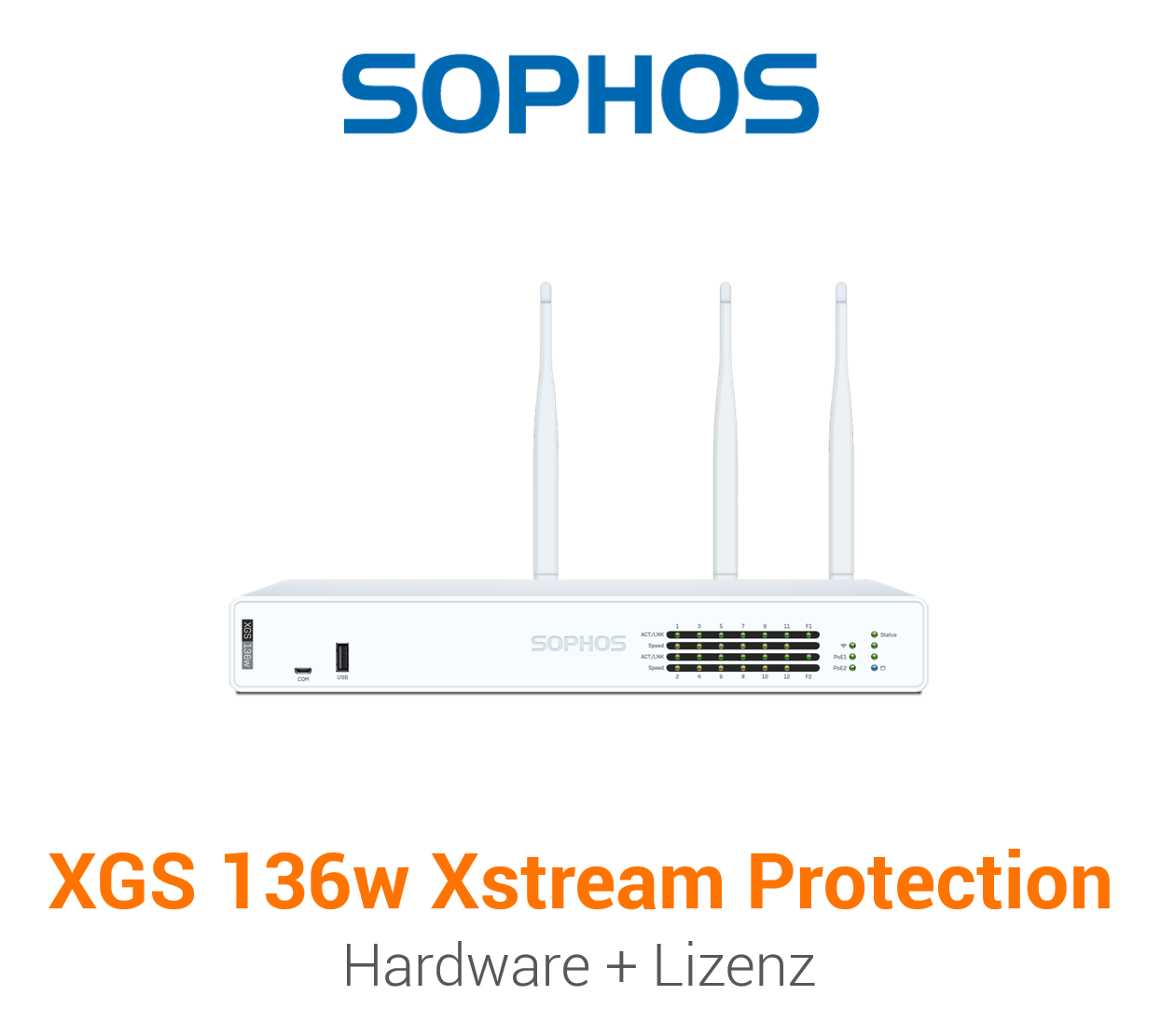 Sophos XGS 136w mit Xstream Protection