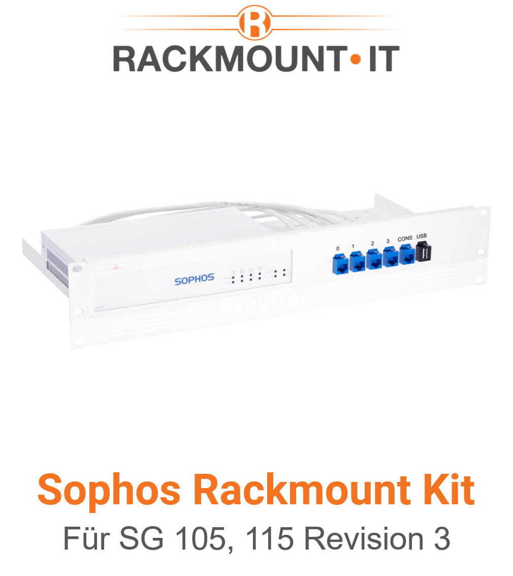 Rack Mount IT Kit für Sophos SG 105 / 115 Rev. 3