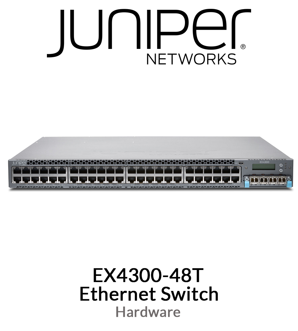 Juniper Networks EX4300, 48-PORT GBASET (CHASSIS)