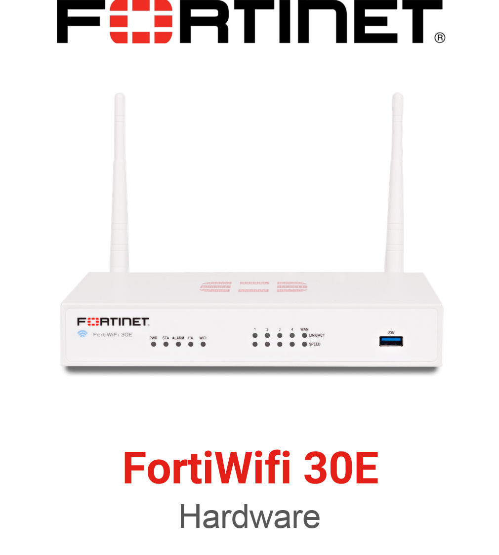 Fortinet FortiWifi 30E Firewall (End of Sale/Life)