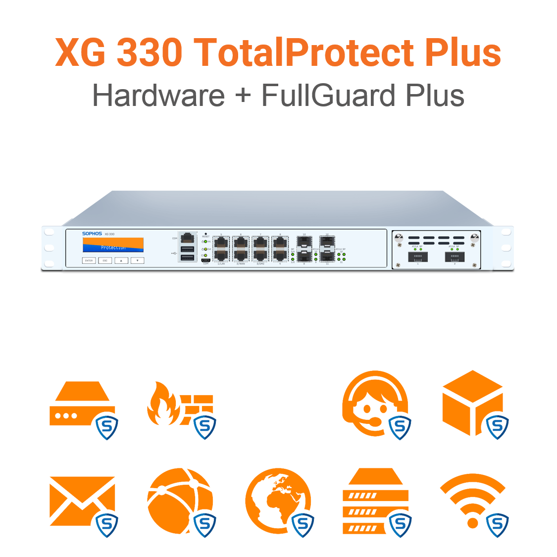 Sophos XG 330 TotalProtect Plus Bundle (End of Sale/Life)