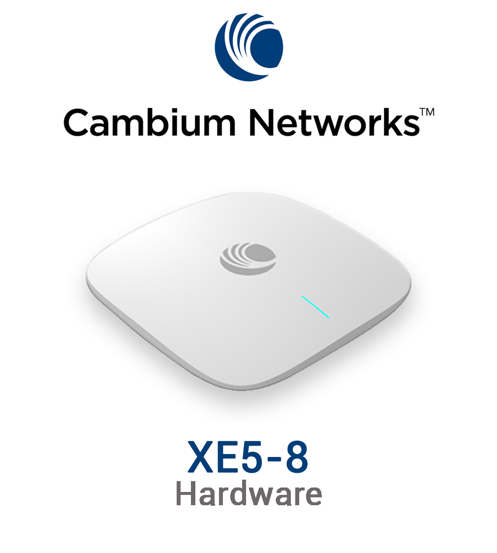 Cambium Access Point XE5-8 Vorschaubild mit Cambium Networks Logo und Modellbezeichnung