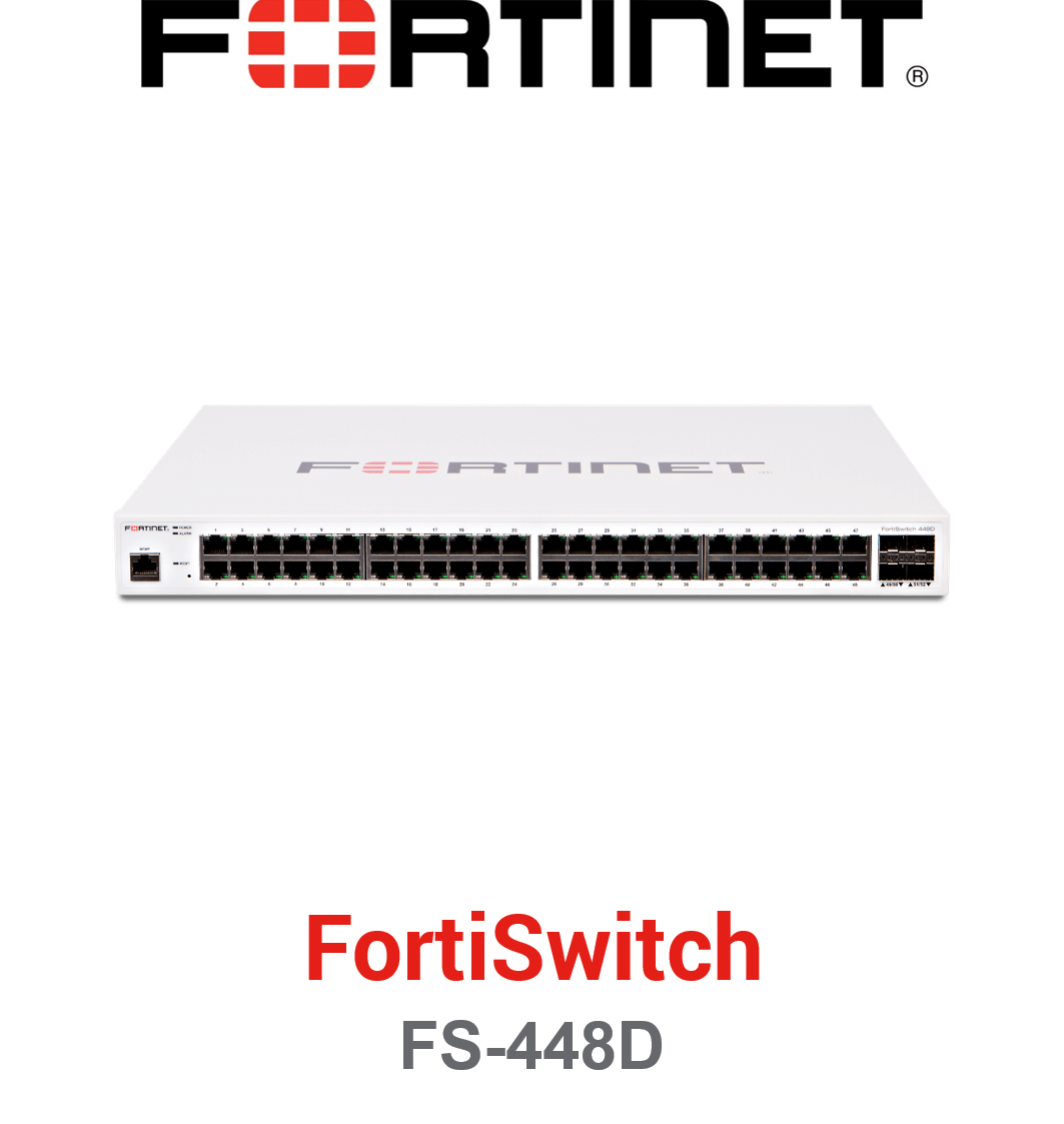 Fortinet FortiSwitch-448D (End of Sale/Life)