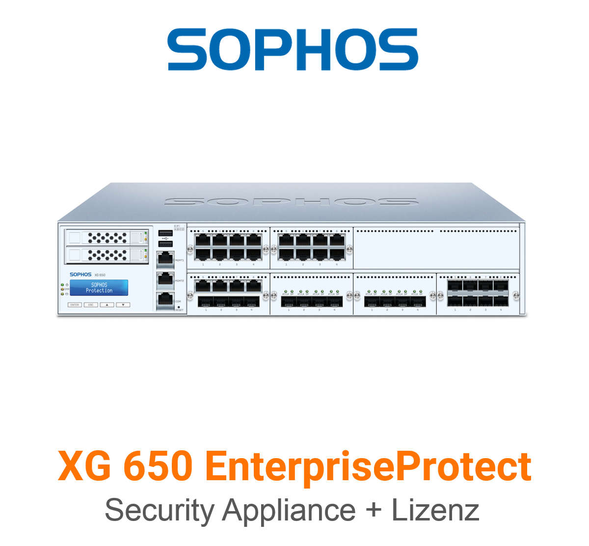 Sophos XG 650 EnterpriseProtect Bundle (End of Sale/Life)