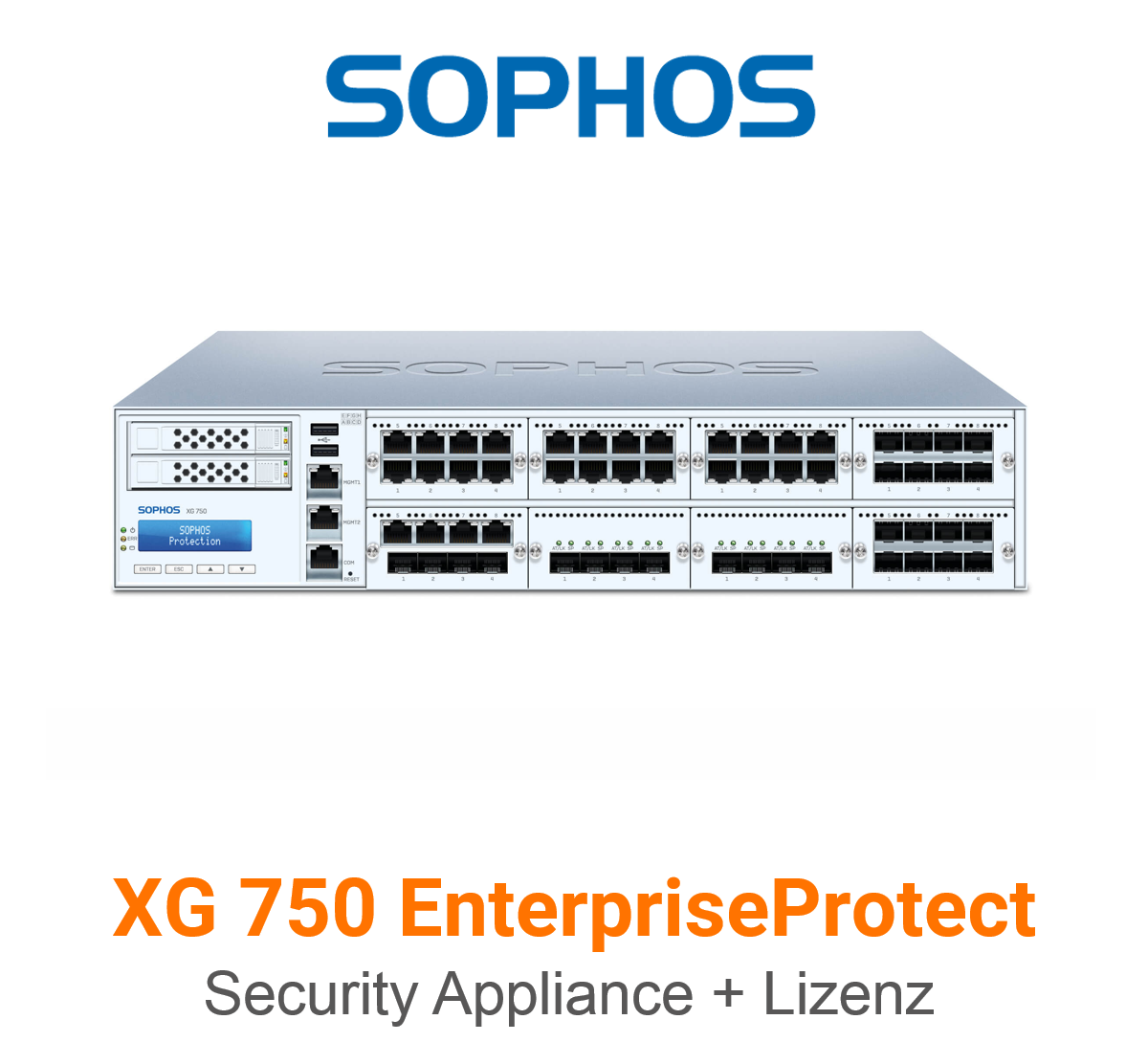 Sophos XG 750 EnterpriseProtect Bundle (End of Sale/Life)