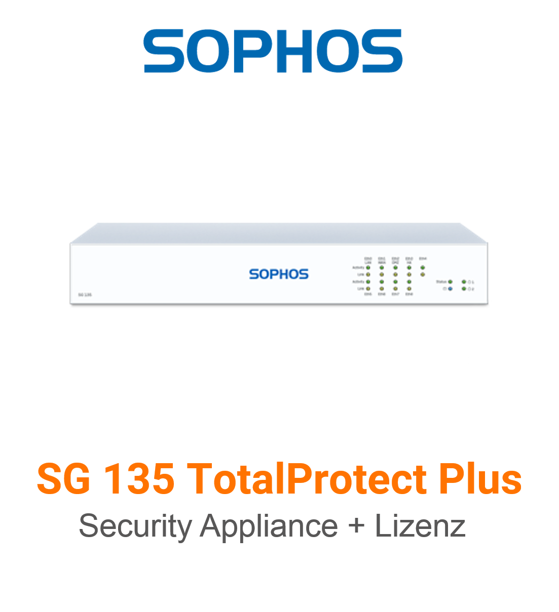 Sophos SG 135 TotalProtect Plus Bundle (End of Sale/Life)