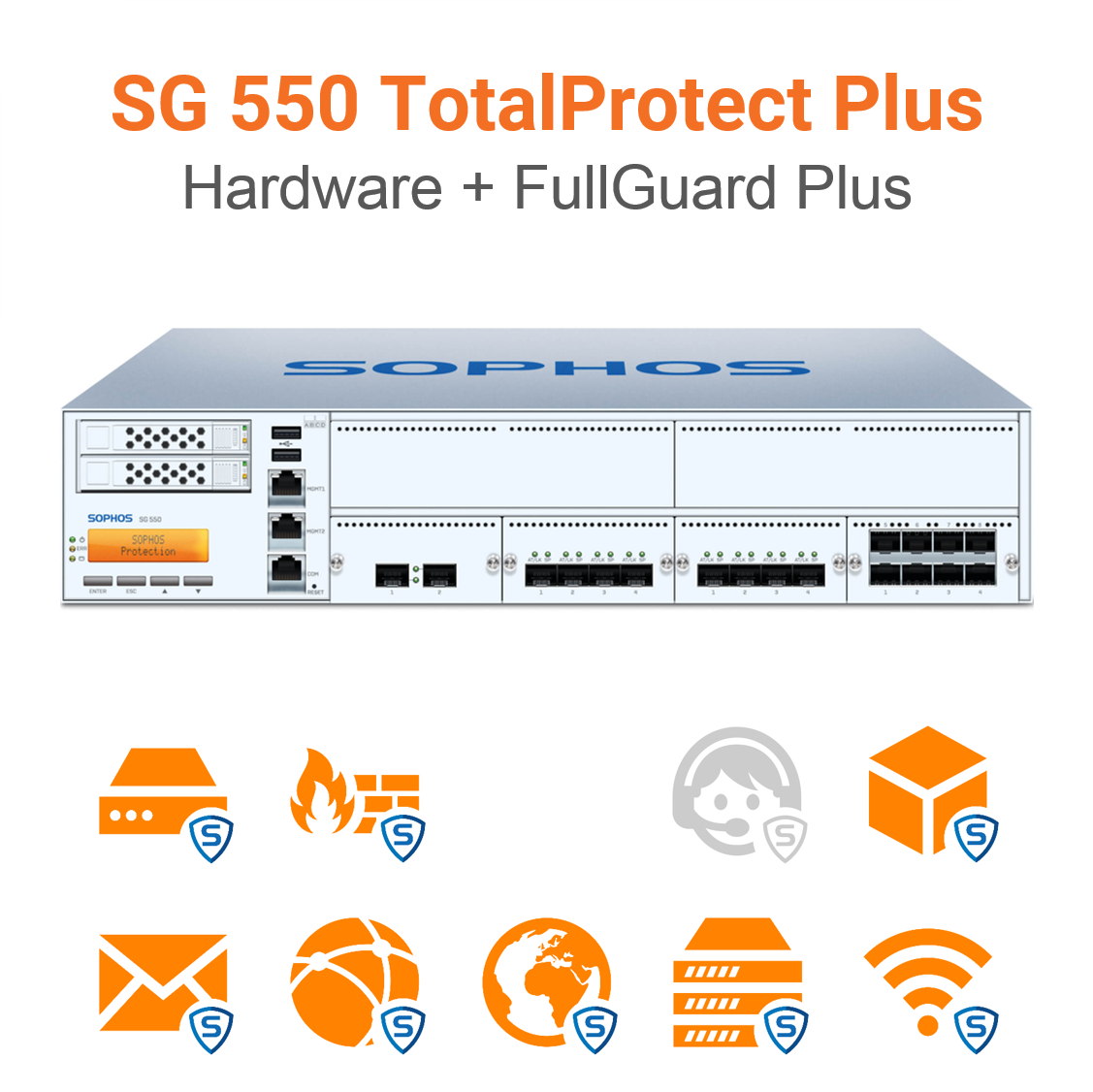 Sophos SG 550 TotalProtect Plus Bundle (End of Sale/Life)