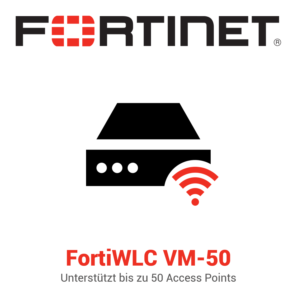 Fortinet FortiWLC-VM-50 (End of Sale/Life)