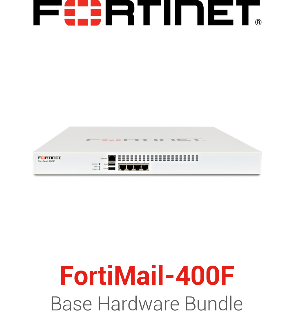 Fortinet FortiMail-400F - Base Bundle (Hardware + Lizenz)