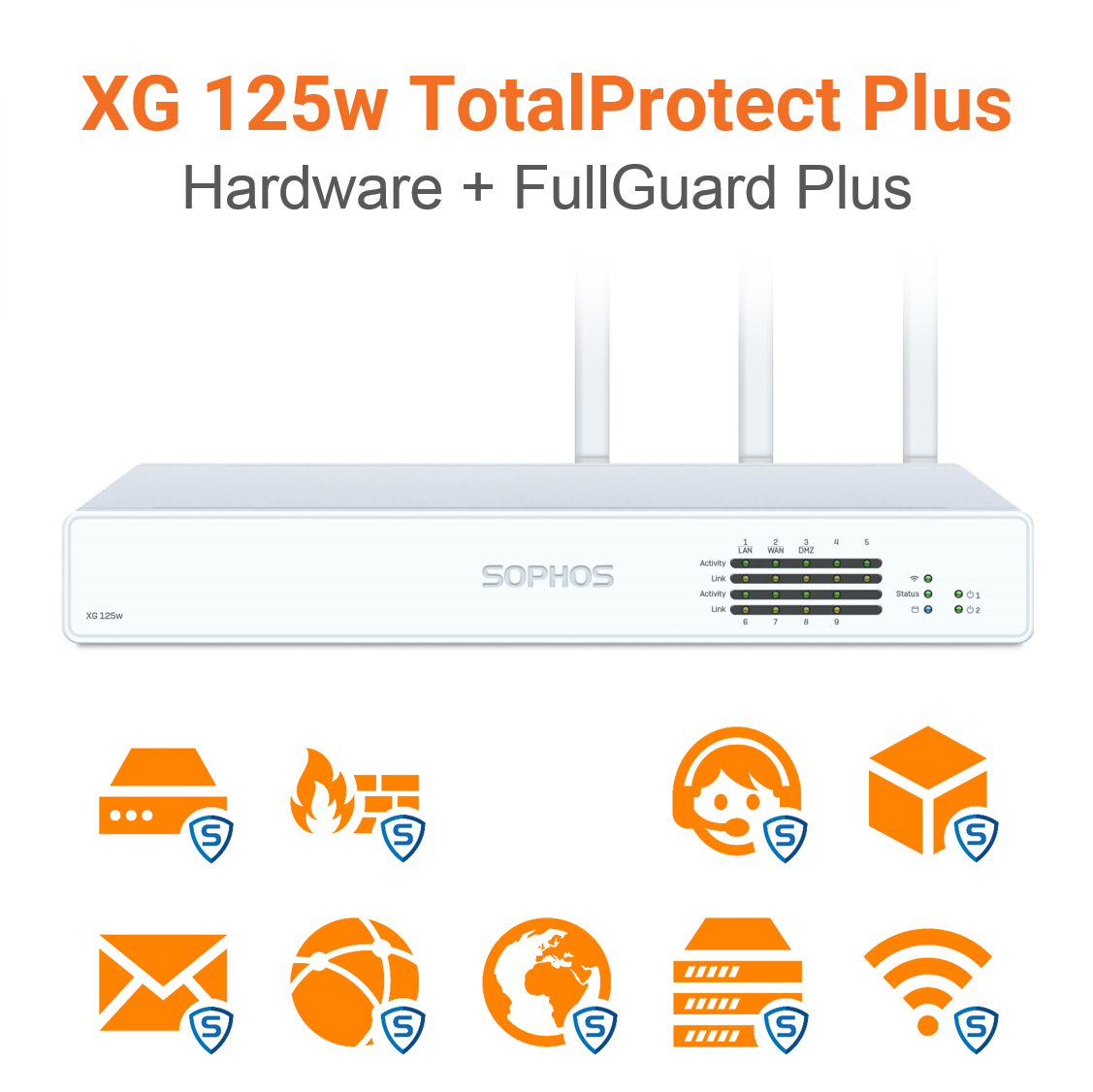 Sophos XG 125w TotalProtect Plus Bundle (End of Sale/Life)