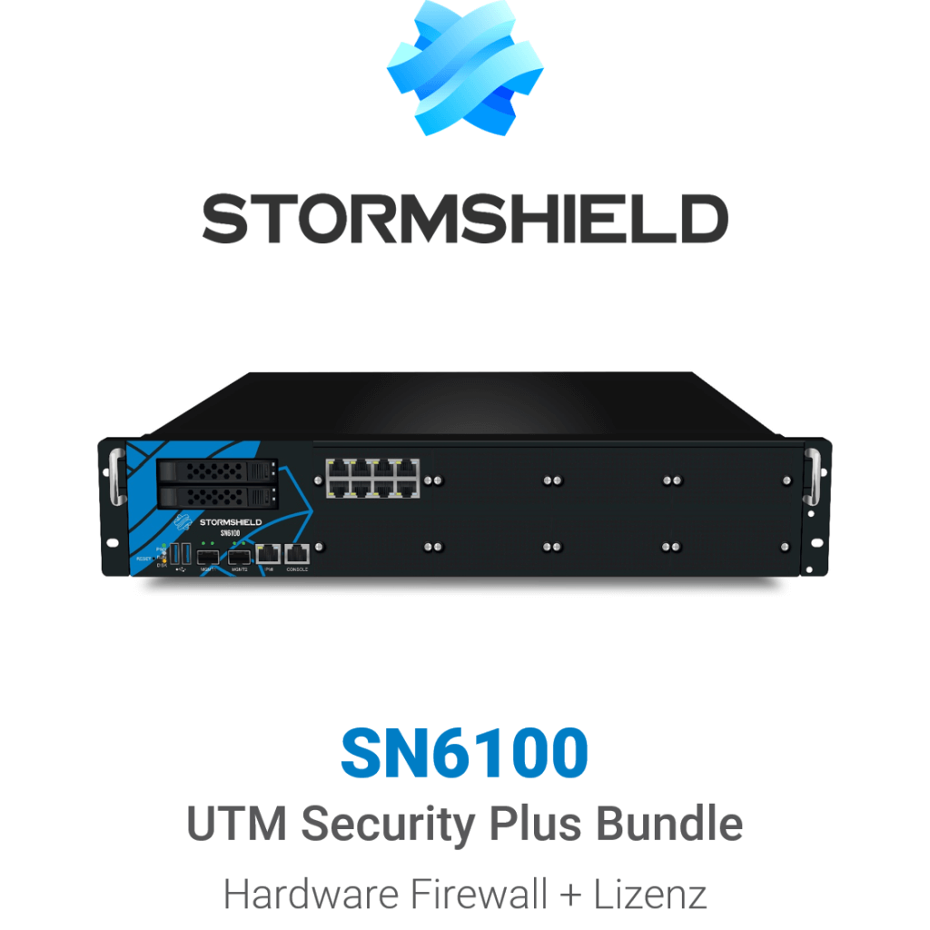 Stormshield SN 6100 UTM Security Plus Bundle (Hardware + Lizenz)