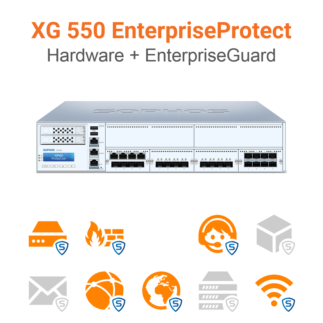 Sophos XG 550 EnterpriseProtect Bundle (End of Sale/Life)