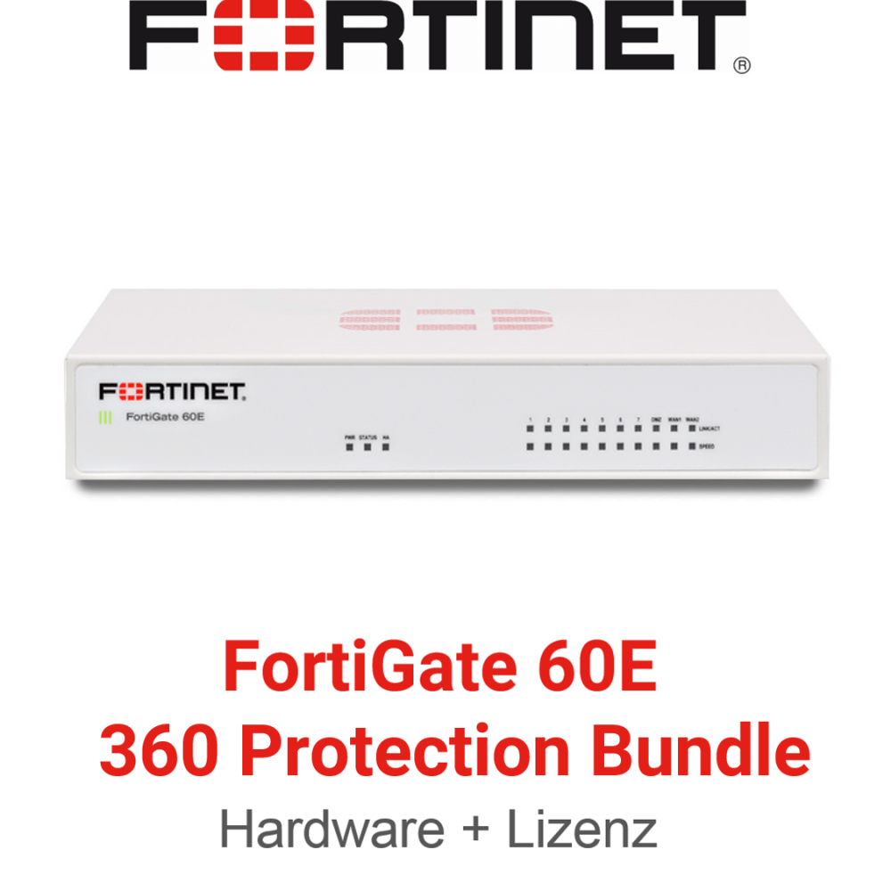 Fortinet FortiGate-60E - 360 Bundle (End of Sale/Life)