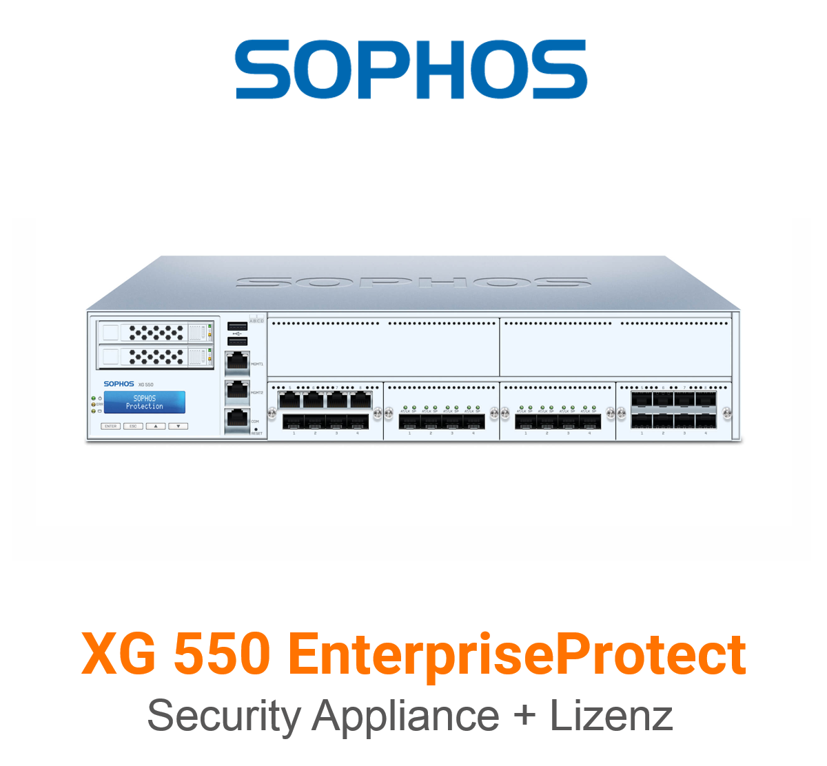 Sophos XG 550 EnterpriseProtect Bundle (End of Sale/Life)