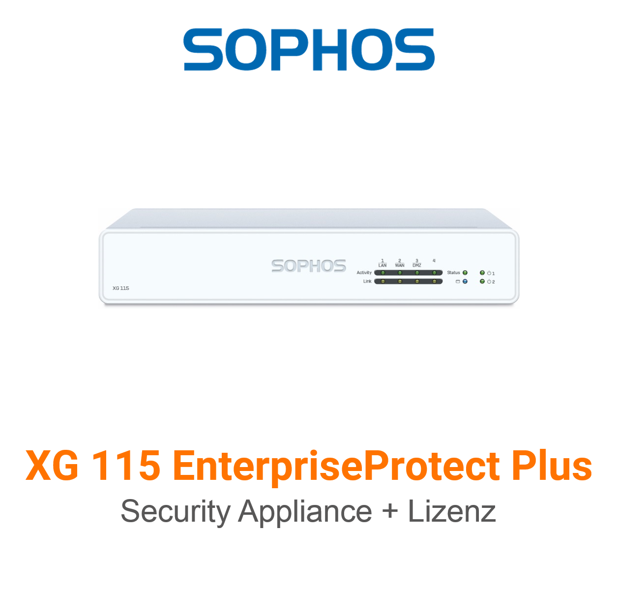 Sophos XG 115 EnterpriseProtect Plus Bundle (End of Sale/Life)