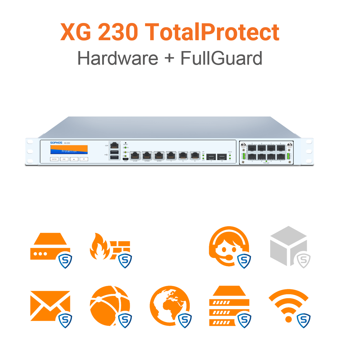 Sophos XG 230 TotalProtect Bundle (End of Sale/Life)