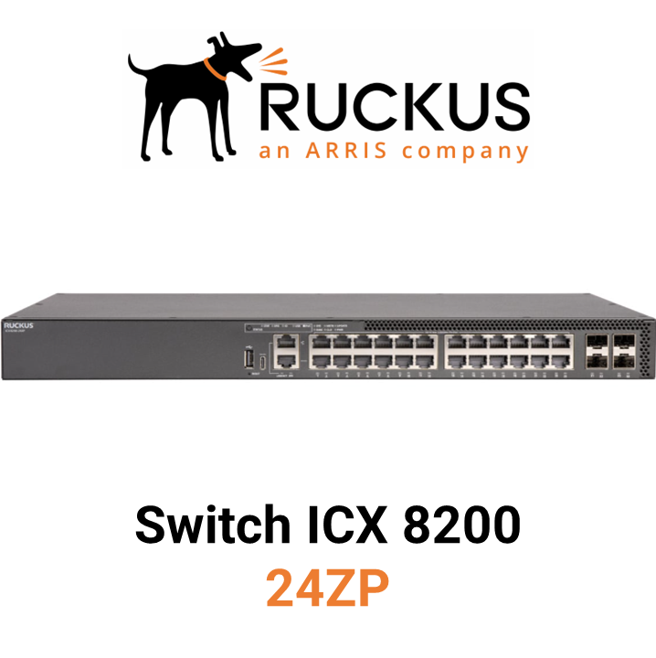 Ruckus ICX 8200-24ZP Switch