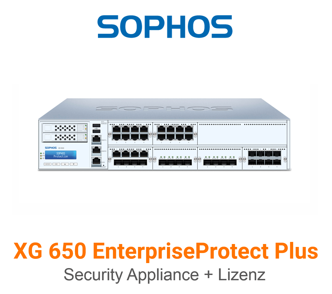 Sophos XG 650 EnterpriseProtect Plus Bundle (End of Sale/Life)