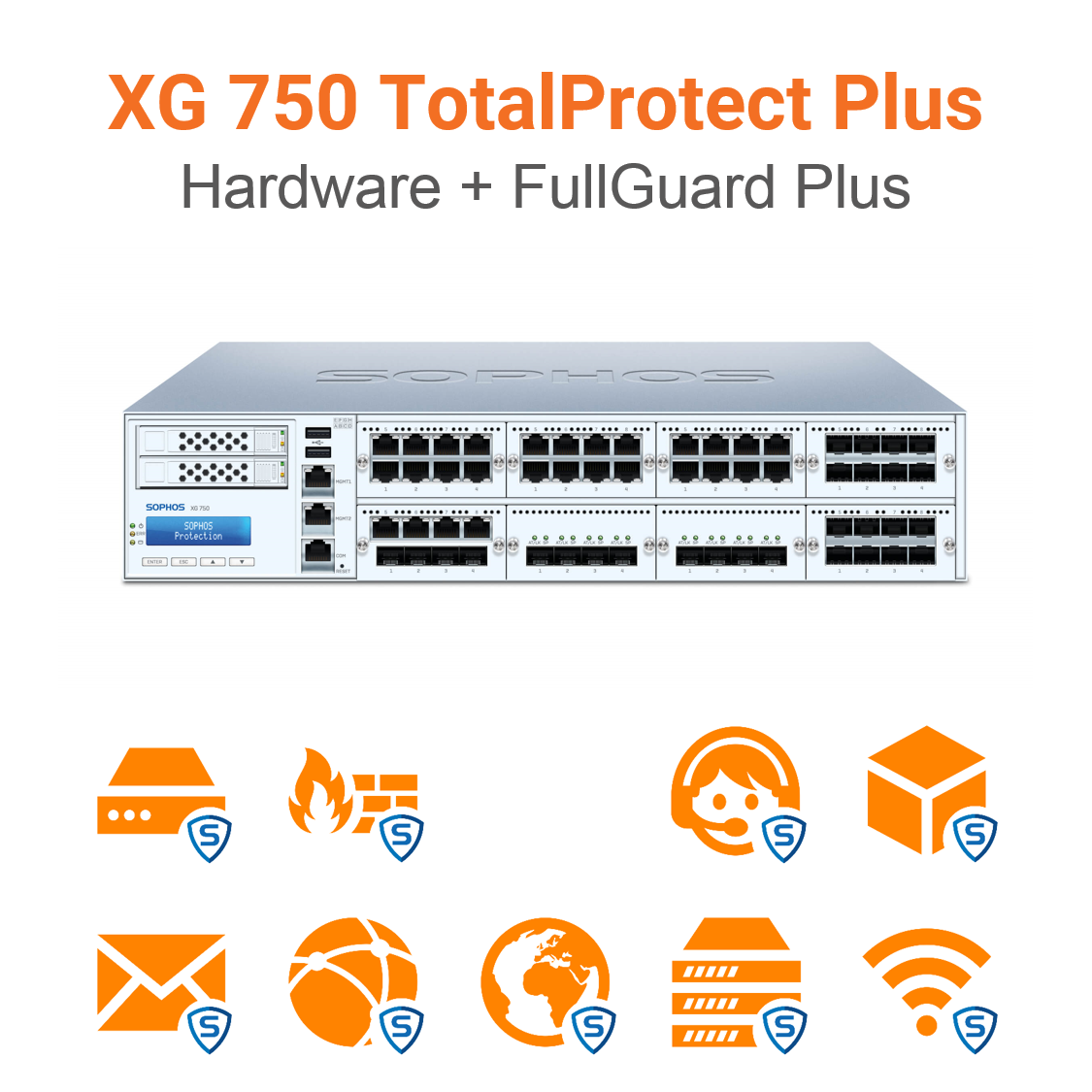 Sophos XG 750 TotalProtect Plus Bundle (End of Sale/Life)