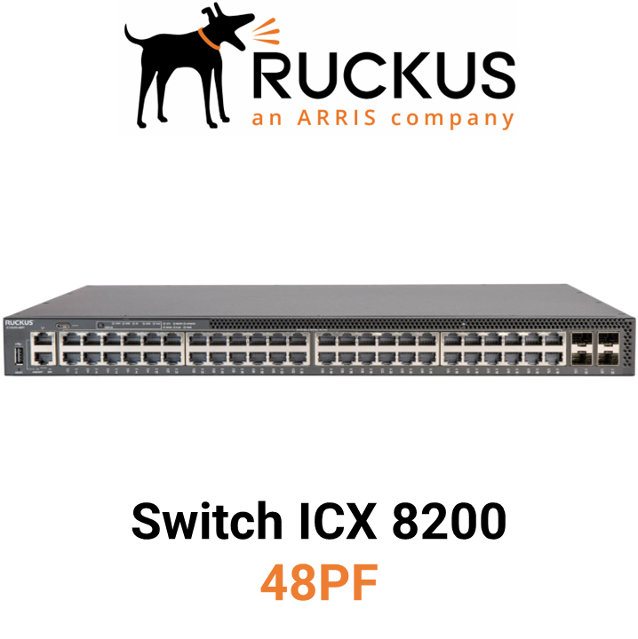 Ruckus ICX 8200-48PF Switch