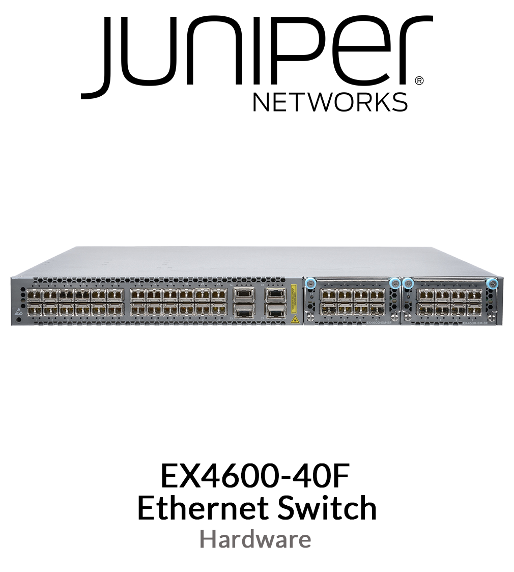 Juniper Networks EX4600 24-PORT FIBER SPARE CHASSIS