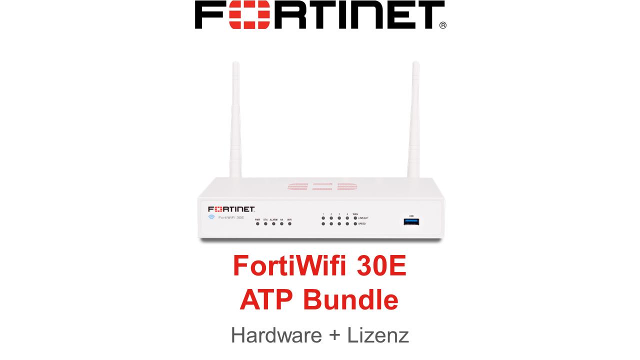 Fortinet FortiWiFi-30E-E - ATP Bundle (End of Sale/Life)