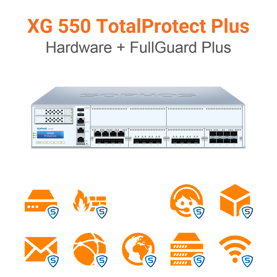 Sophos XG 550 TotalProtect Plus Bundle (End of Sale/Life)