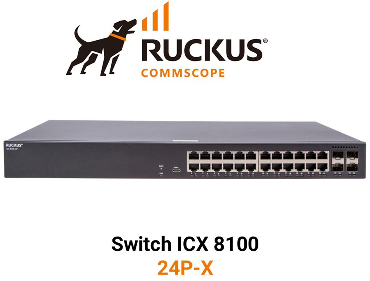 Ruckus ICX8100-24P-X Switch Ruckus ICX8100-24P-X Switch