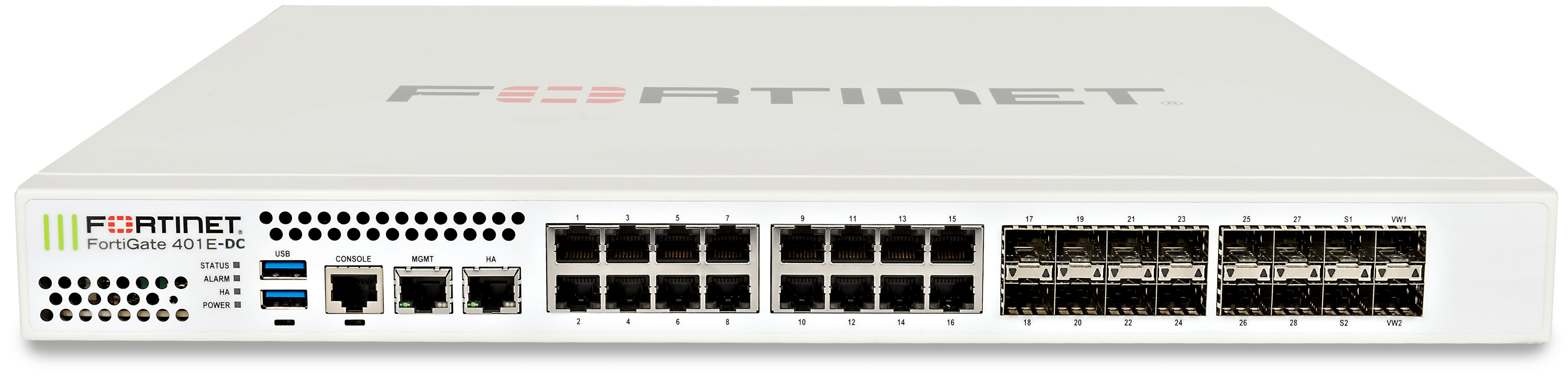 Fortinet FortiGate-401E-DC - Enterprise Bundle (Hardware + Lizenz)