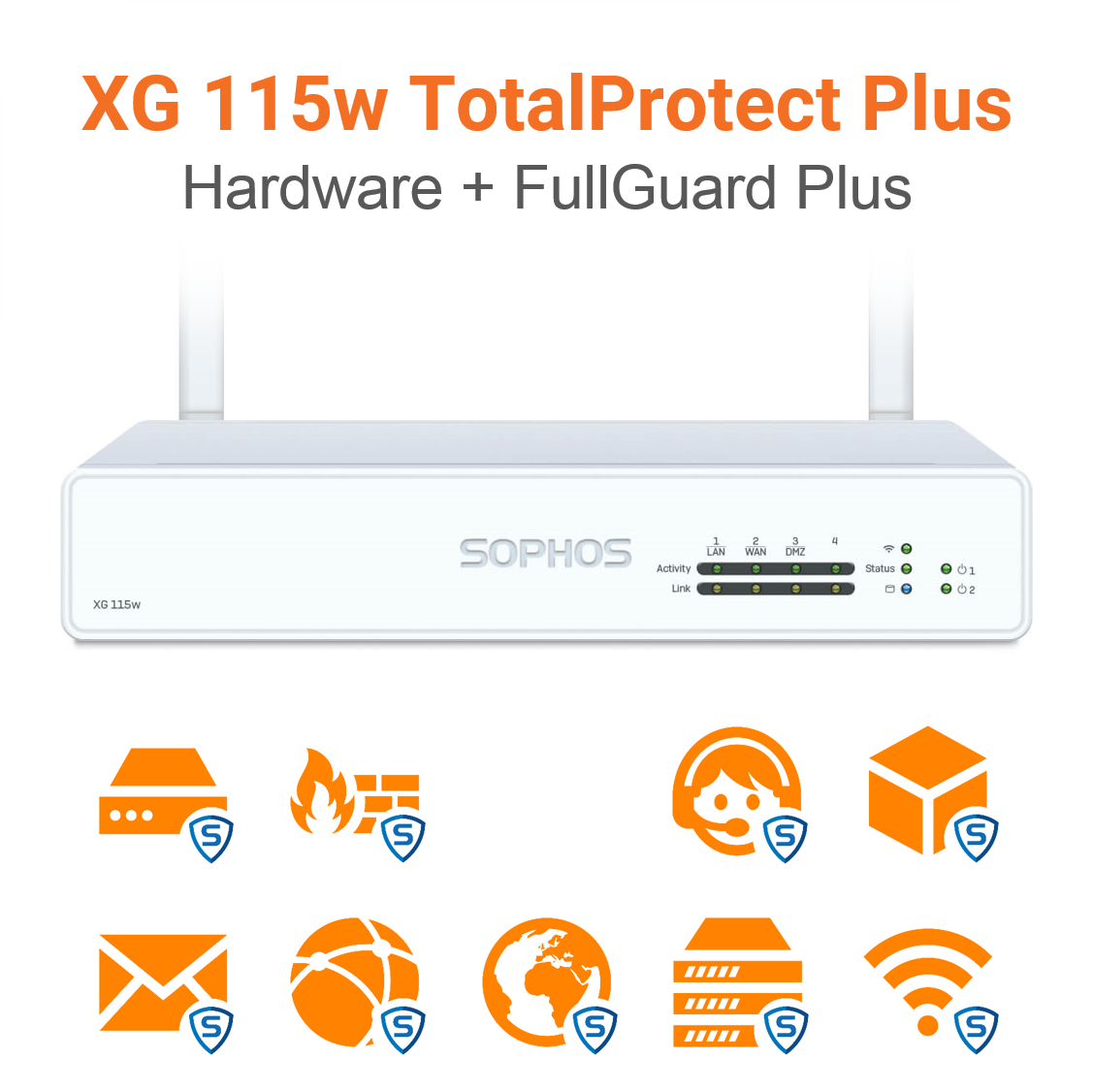 Sophos XG 115w TotalProtect Plus Bundle (End of Sale/Life)