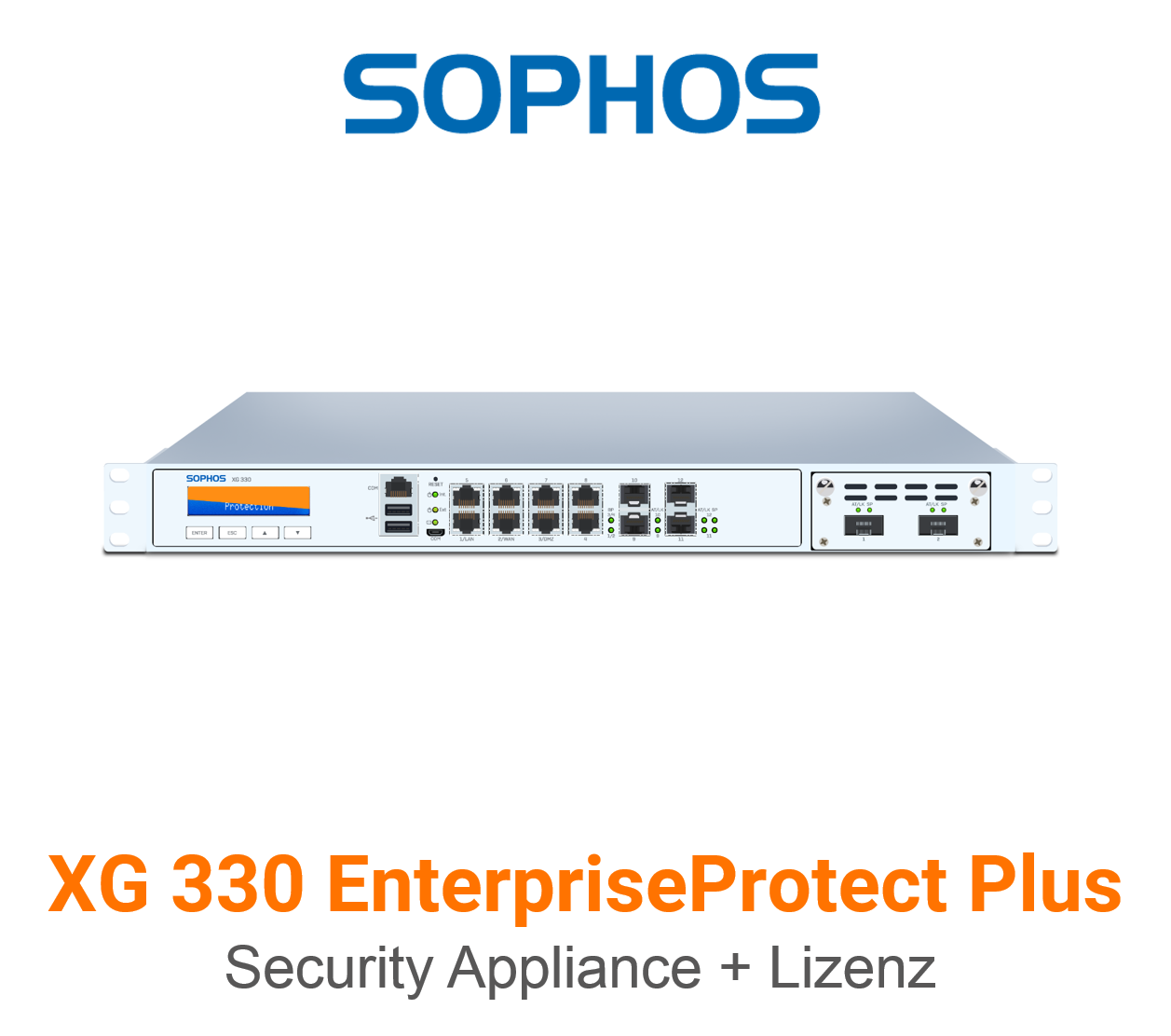 Sophos XG 330 EnterpriseProtect Plus Bundle (Hardware + Lizenz) (End of Sale/Life)