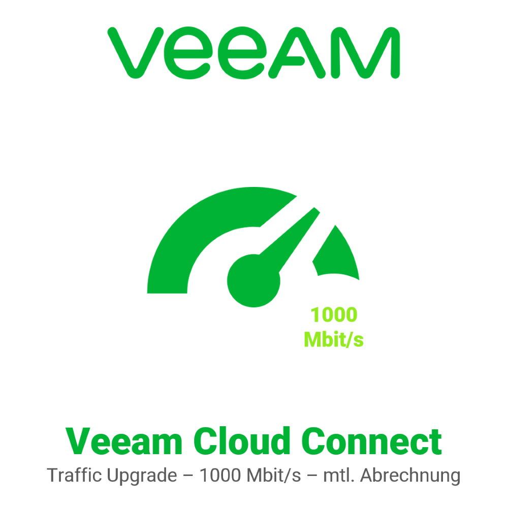 Veeam Cloud Connect - Traffic Upgrade