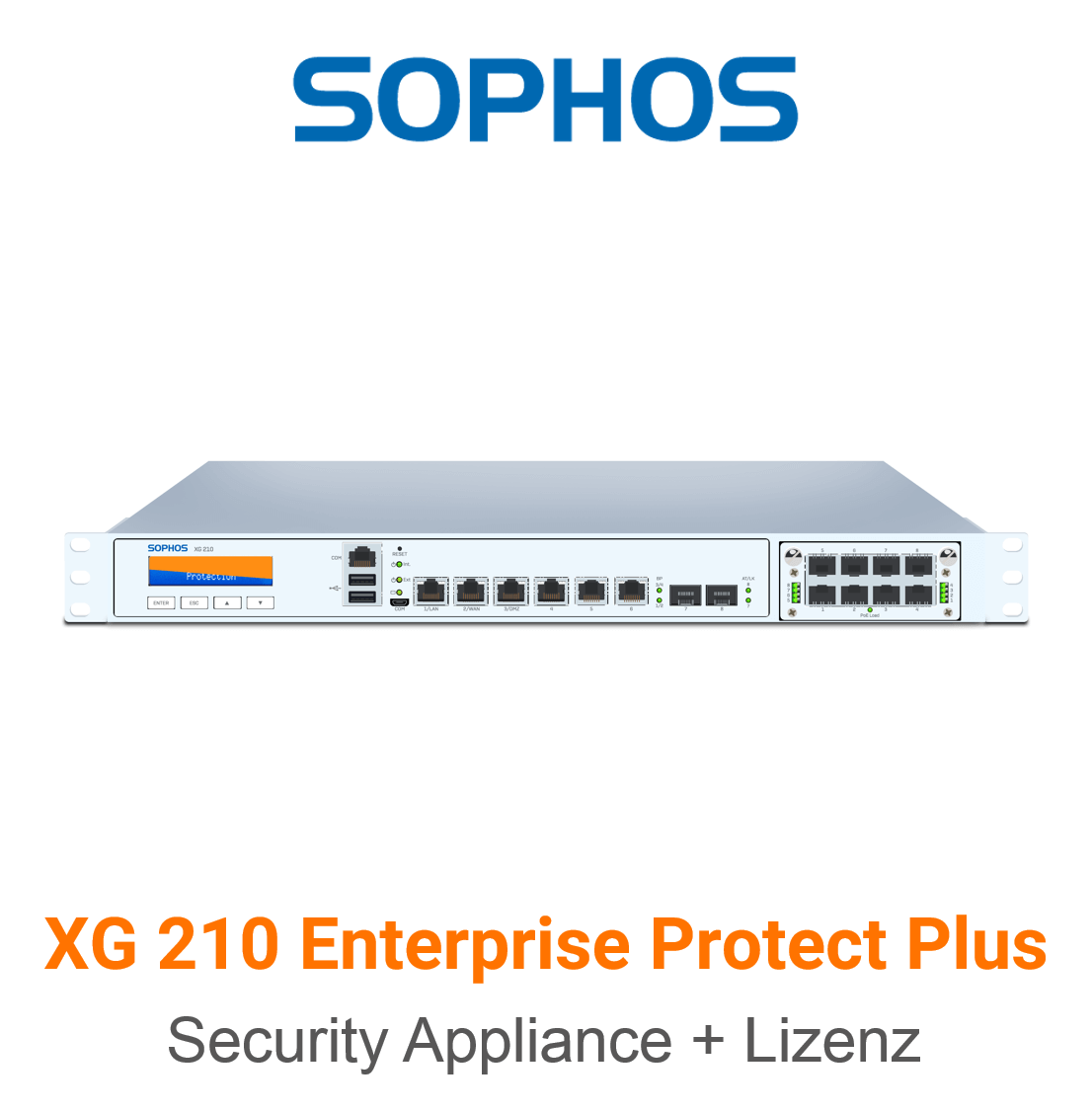 Sophos XG 210 EnterpriseProtect Plus Bundle (End of Sale/Life)