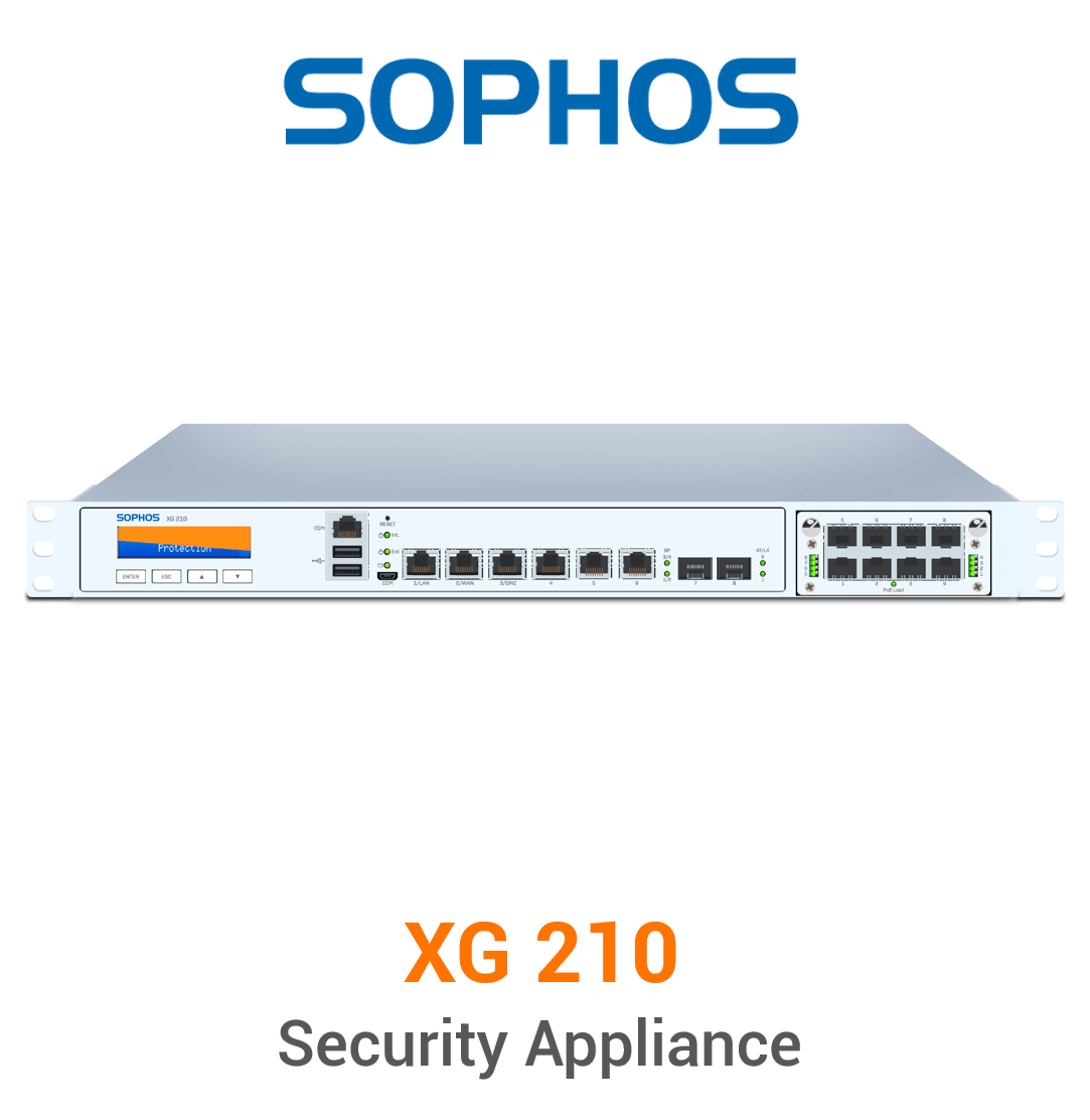 Sophos XG 210 Security Appliance (End of Sale/Life)