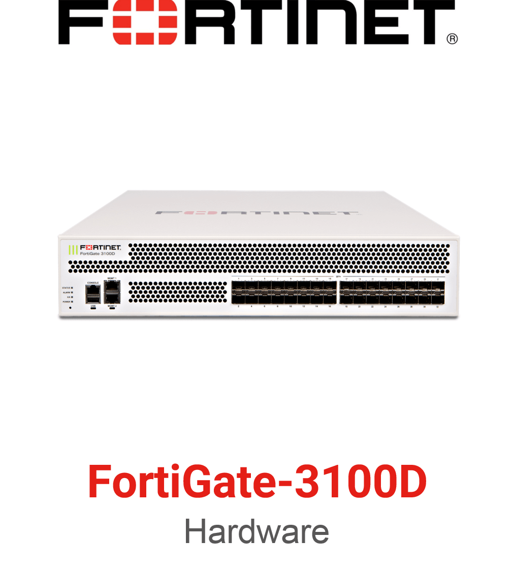 Fortinet FortiGate 3100D Firewall (End of Sale/Life)