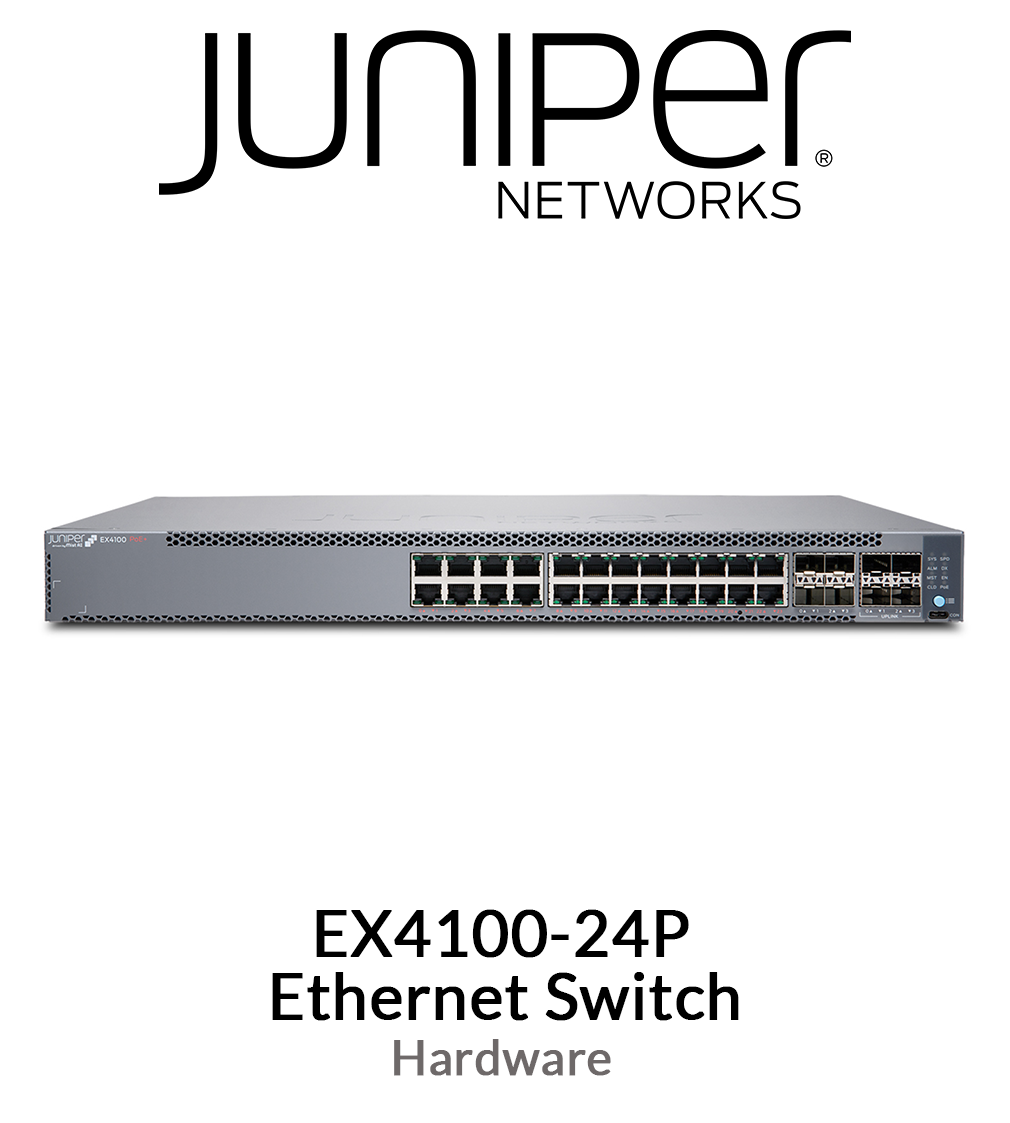 Juniper Networks EX4100 24-PORT POE+