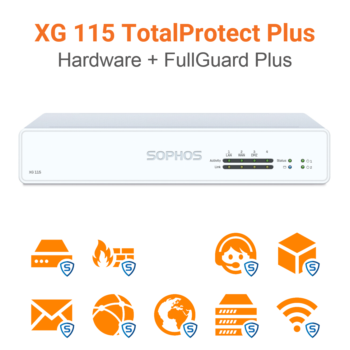 Sophos XG 115 TotalProtect Plus Bundle (End of Sale/Life)
