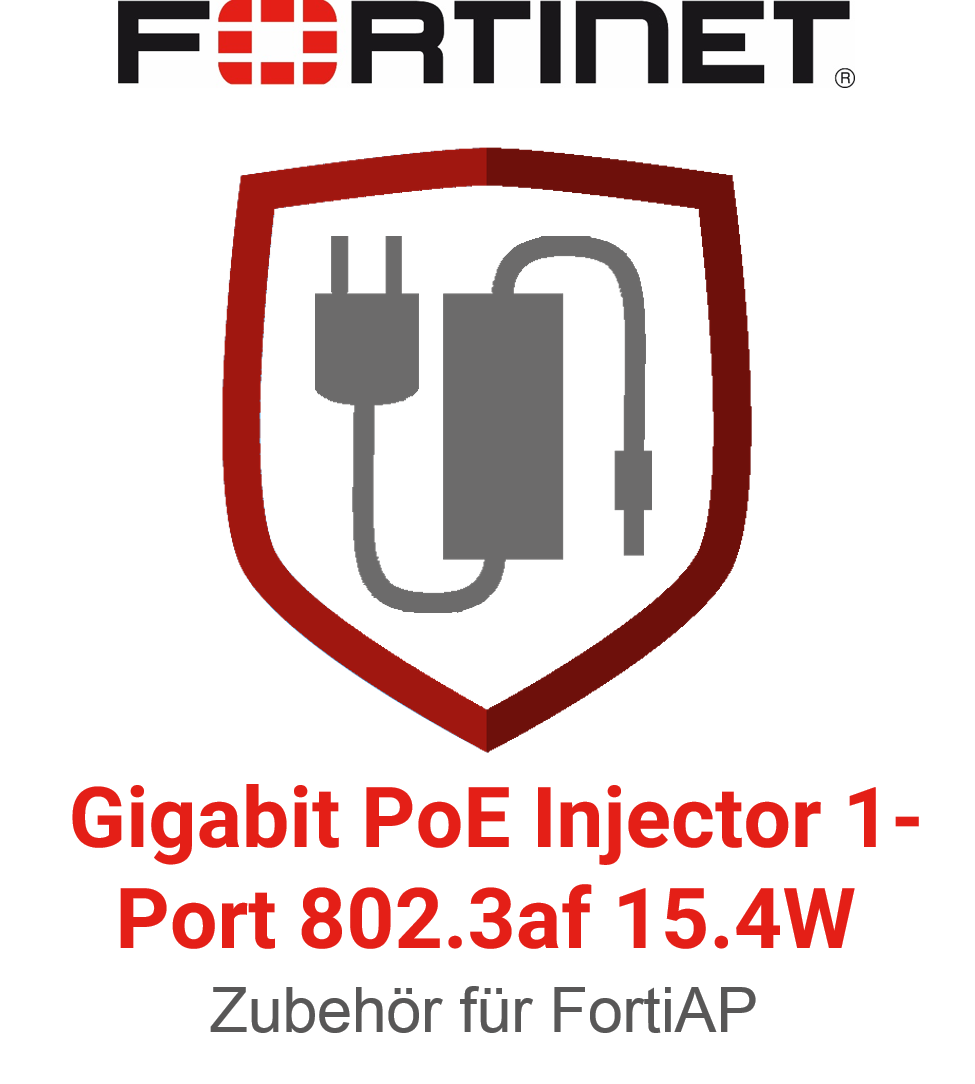 Fortinet GPI-115 Gigabit PoE Injector